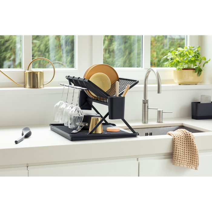 Brabantia Sinkside Large Foldable Aluminium Dish Drying Rack & Reviews